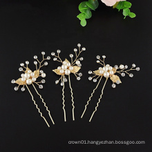 Handmade fashional  wedding hair pins made rhinestones